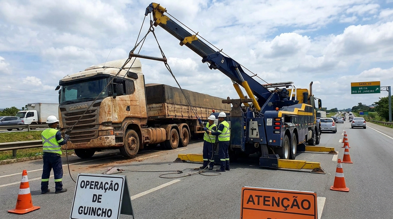 Guincho para Caminhão em Curitiba‑PR