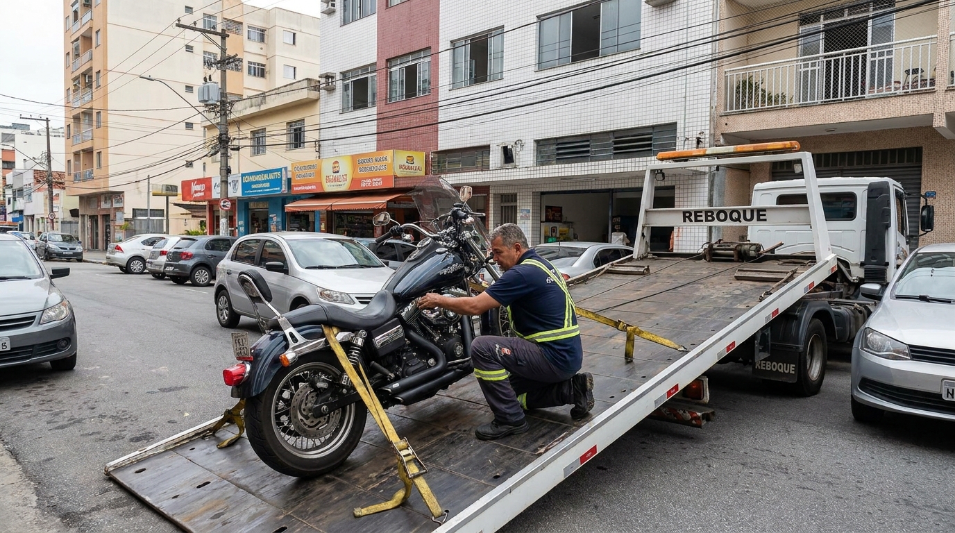 Guincho para Moto em Curitiba‑PR
